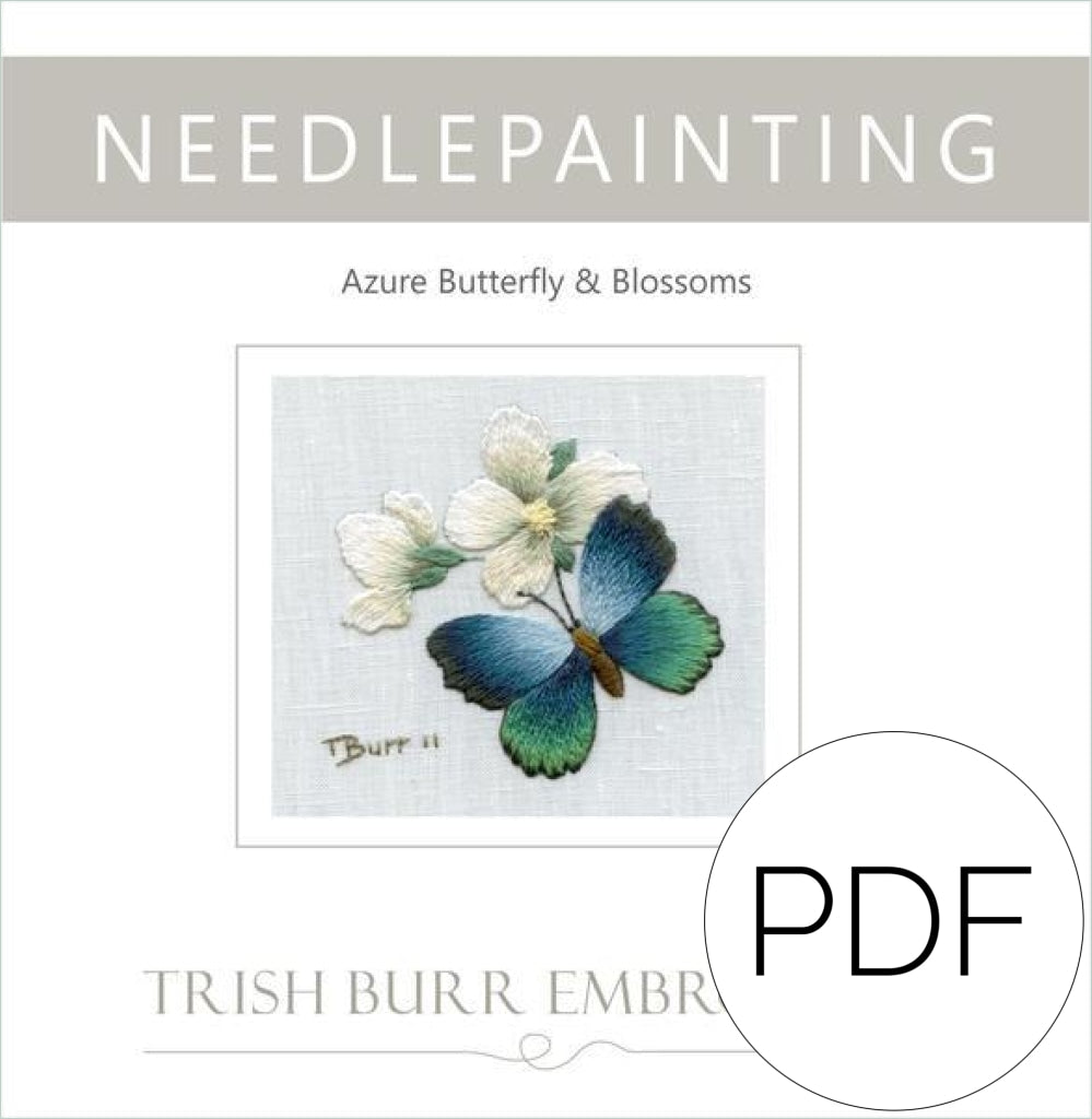 Pdf Azure Butterfly & Blossoms