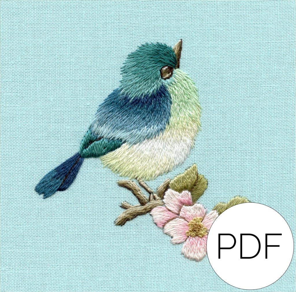 Pdf Bird & Flower Mini Journal