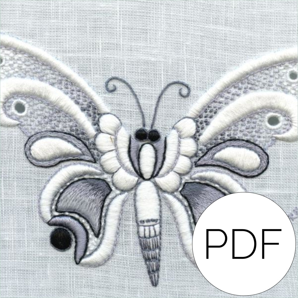 Pdf Charcoal Butterfly