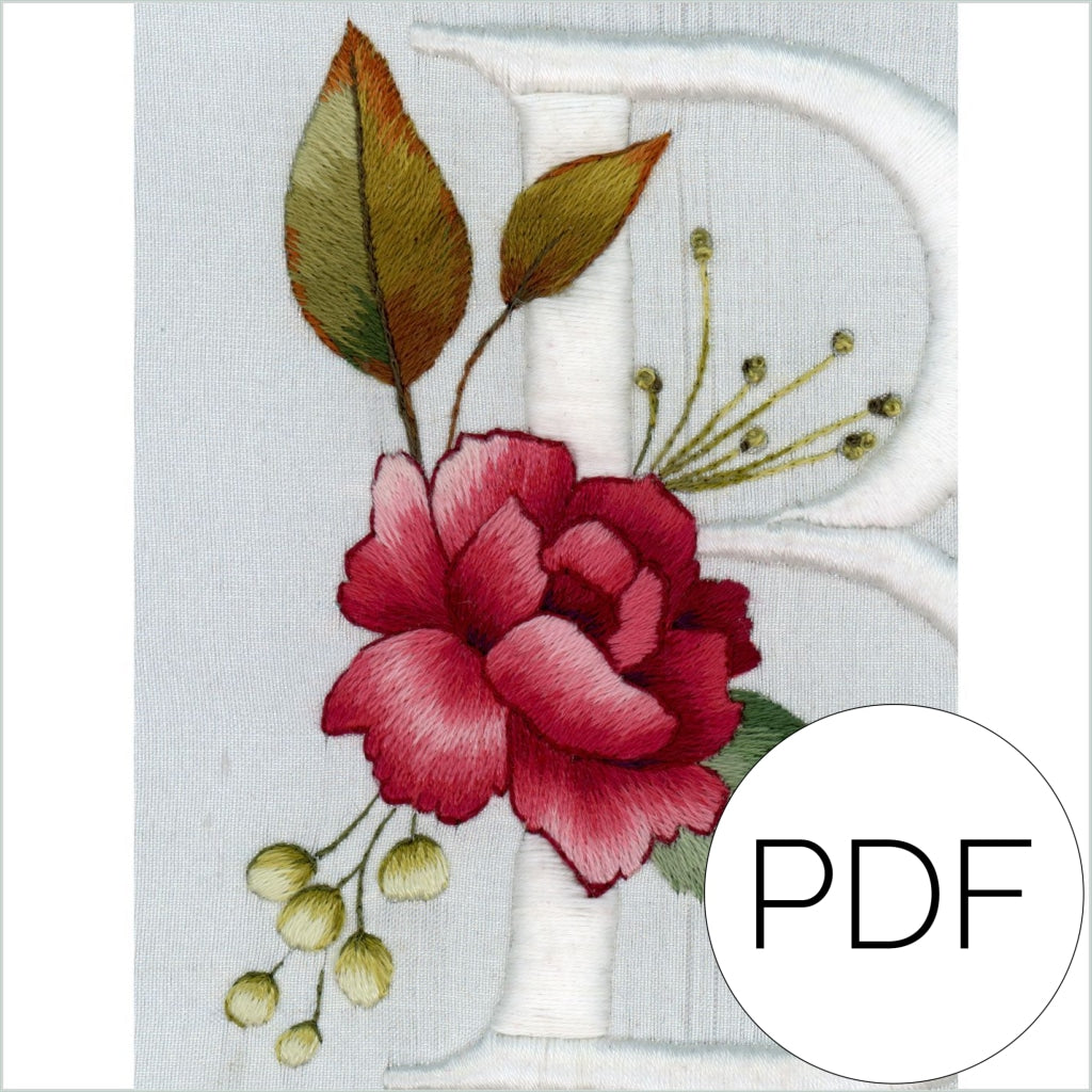 Pdf Floral Monograms