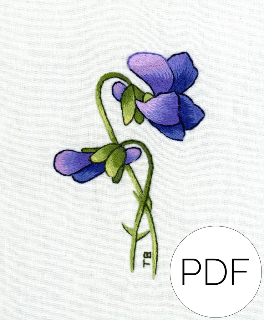 Pdf Violets Mini Journal