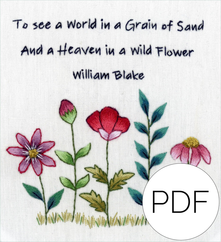 Pdf Wild Flowers Mini Journal