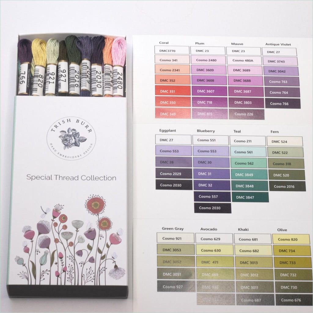 Special Thread Collection – Trish Burr Embroidery