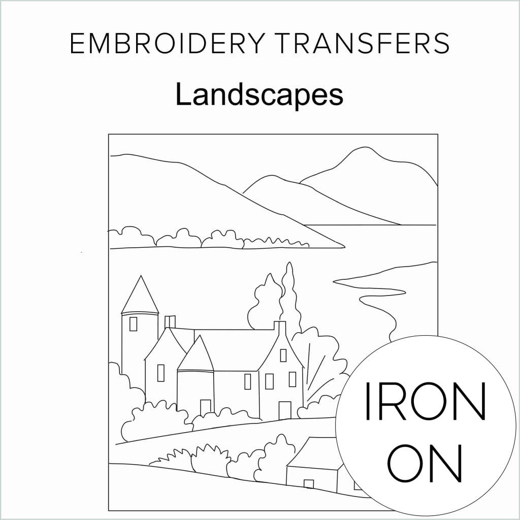 New. Transfer Pack 6 Landscape Patterns